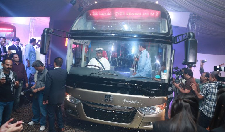 ZhongTong intercity Bus launched in Pakistan by Dysin Automobiles Limited