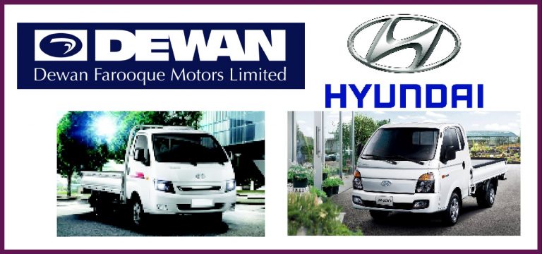 Who is the actual owner of Hyundai H-100 in Pakistan Nishat or Dewan?