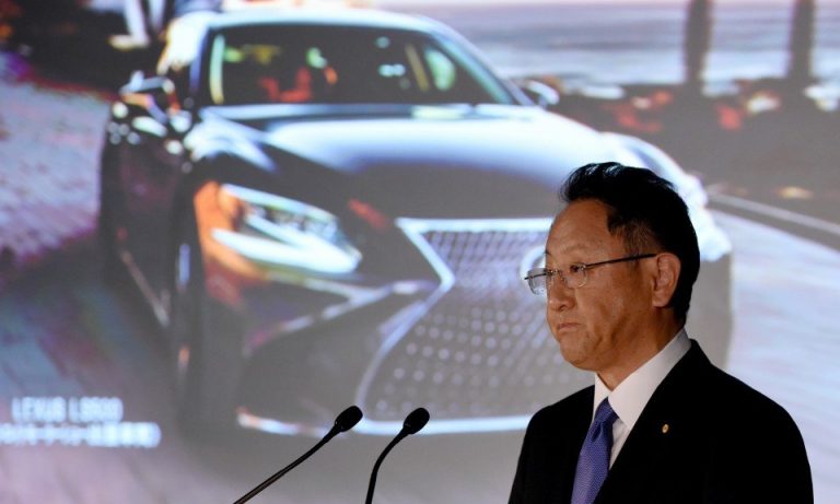 Toyota driving into a fierce economic storm