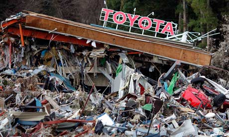 Toyota halts production in Japan after deadly quake