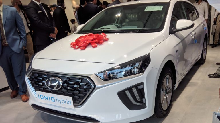 Hyundai launches Ioniq Hybrid Car in Pakistan