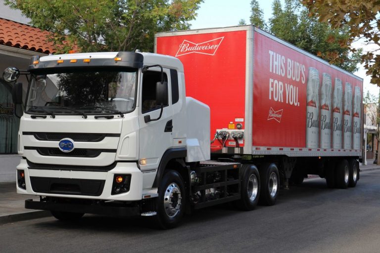 BYD Delivers 100th All-Electric Truck In The U.S.
