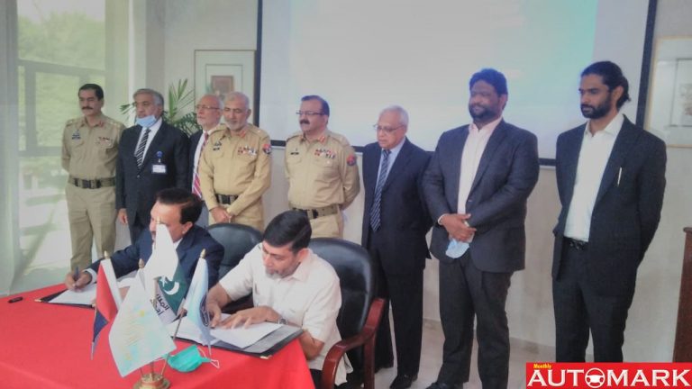 Mou – Signed for Electric Vehicles manufacturing / assembly plant in Pakistan