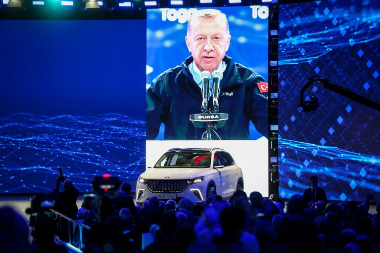 President Erdoğan inaugurates plant for Türkiye’s 1st national car