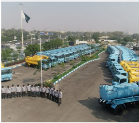 Karachi’s Drainage System Gets a Boost 38 Advanced Suction Vehicles Unveiled for Urban Development