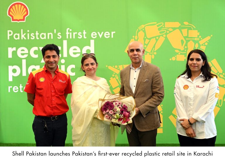Shell Pakistan launches Pakistan’s first-ever recycled plastic retail site in Karachi