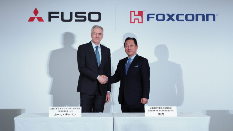 Mitsubishi Fuso and Foxconn plan to launch a standalone bus OEM in 2026