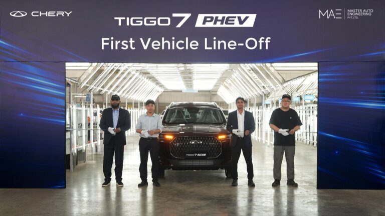 Chery Master Pakistan Rolls Off Locally Assembled Tiggo 7 PHEV, Expands PHEV SUV Lineup