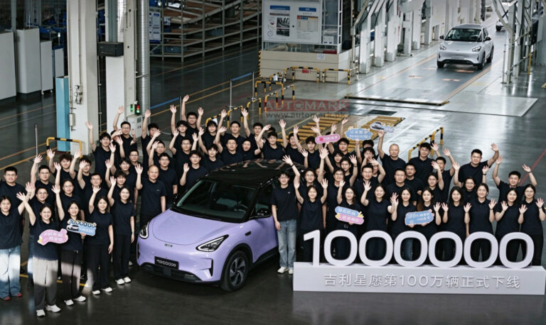 Geely has built its 1-millionth EX2 EV